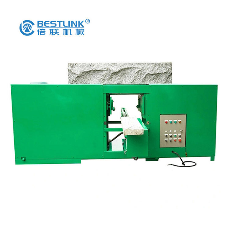 Máquina de corte de borde de piedra de cara de hongo automática de fábrica Bestlink para la venta