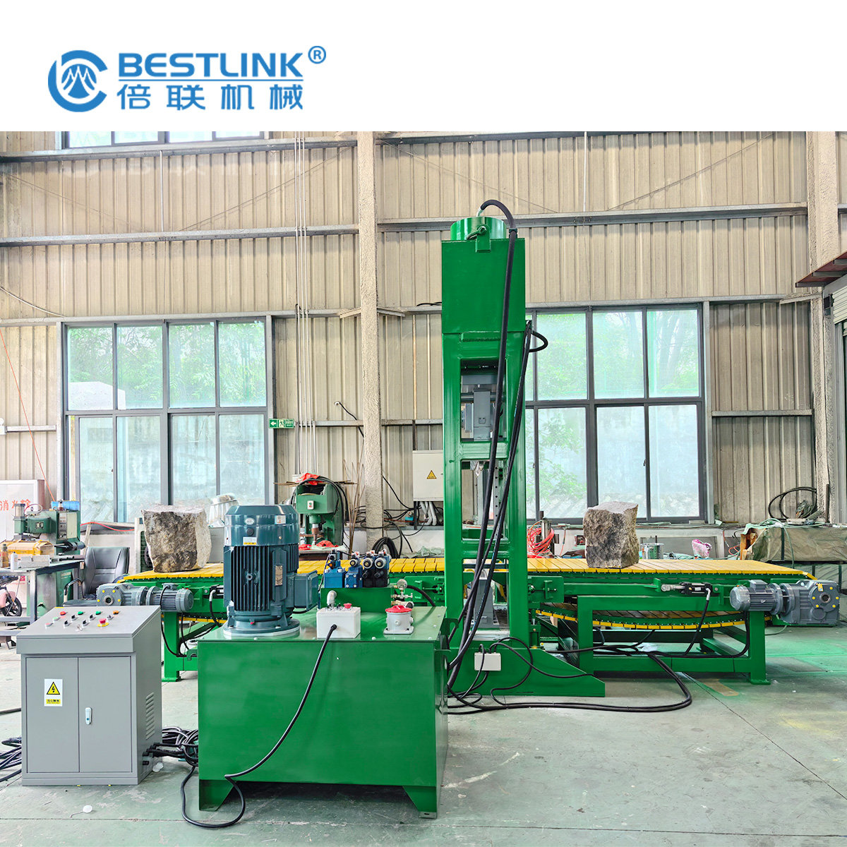 Máquina cortadora de guillotina de piedra de 320 toneladas de Bestlink Factory 