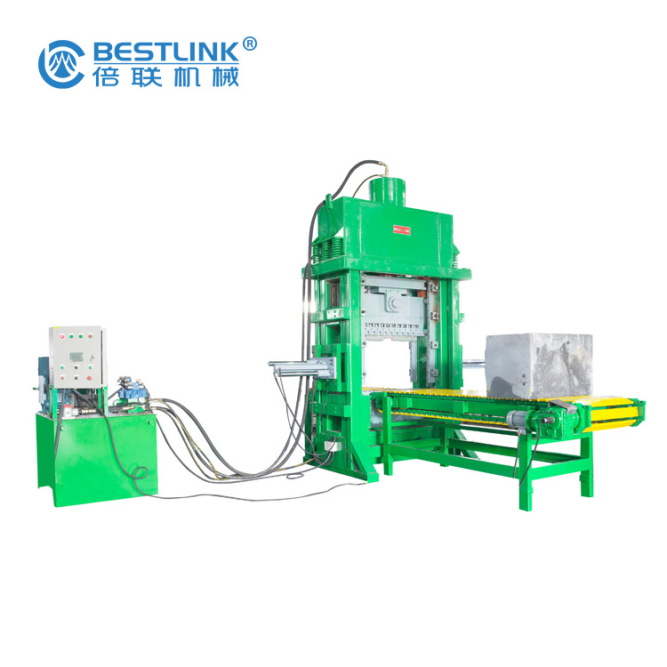 Máquina hidráulica de división de piedra de hoja múltiple de Bestlink Factory