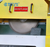 Máquina de corte de sierra de chapa de piedra irregular Bestlink Factory, equipo de sistema de aserrado de roca de chapa fina