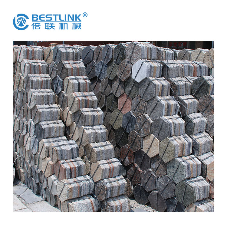 Máquina de fabricación de piedra hidráulica Bestlink para adoquines