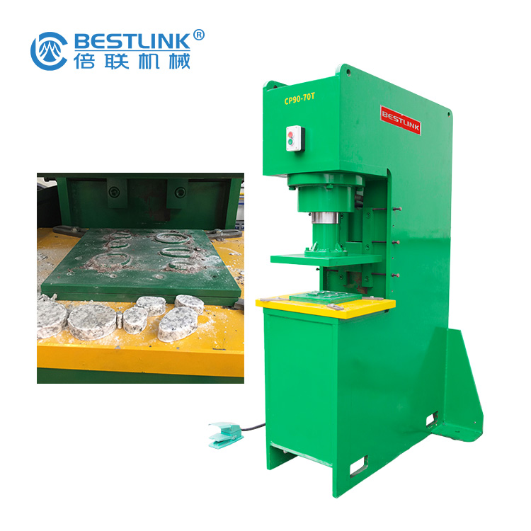 Máquina de prensado y estampado de adoquines de granito CP-90