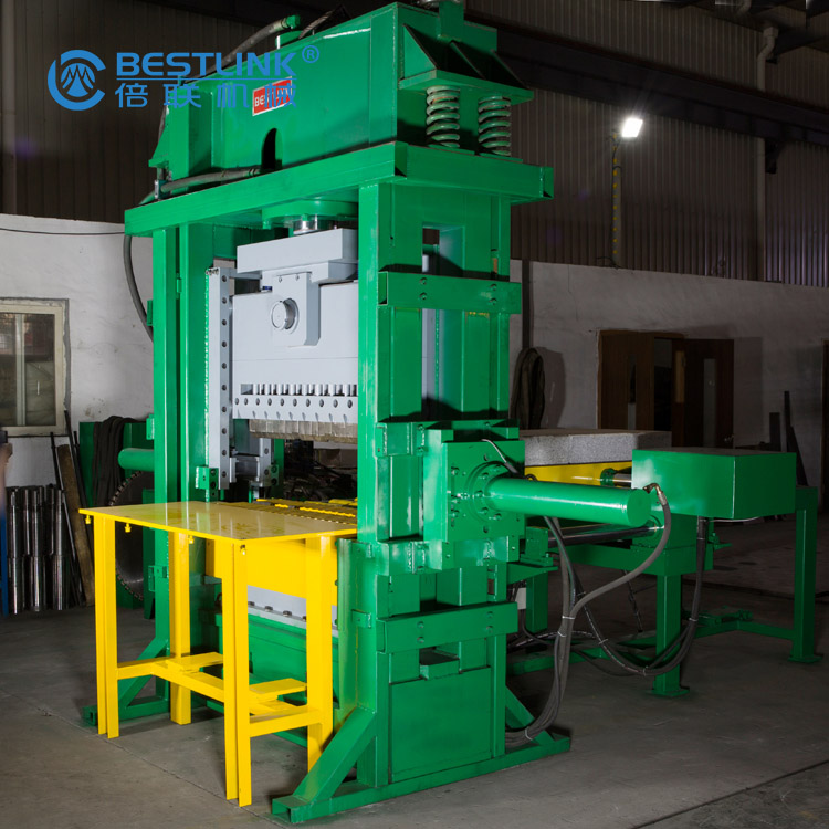 Xiamen Bestlink Máquina de corte de granito de fábrica con 100 toneladas de fuerza de división para material de construcción de cara natural 