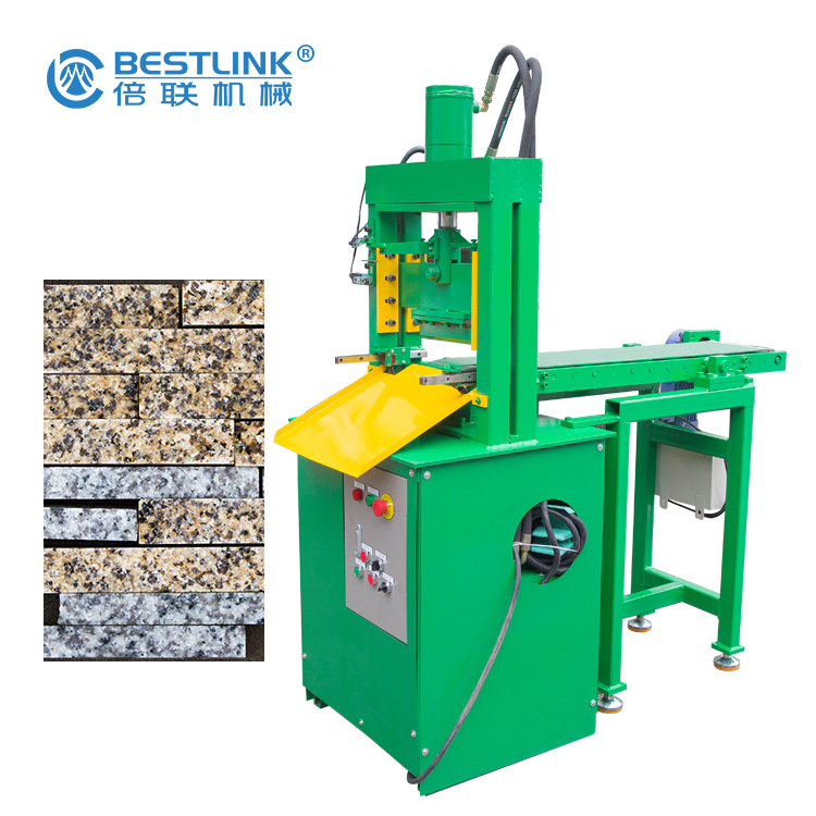 Máquina de división de piedra de superficie natural hidráulica de pequeño mosaico Bestlink Factory