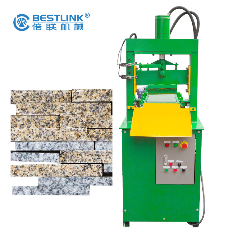 Máquina de división de chapa de piedra hidráulica de revestimiento de pared Bestlink Factory para granito / mármol / basalto / piedra caliza