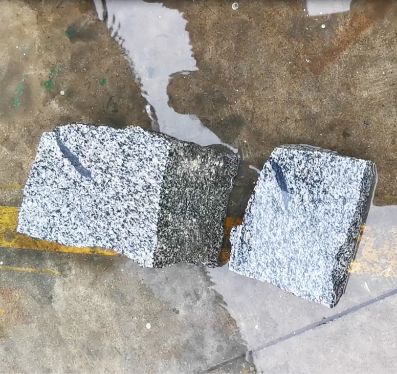 M&aacute;quina de corte de piedra de chapa delgada 2