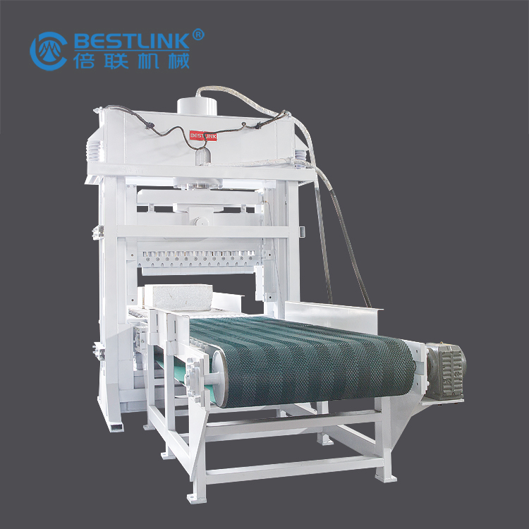 M&aacute;quinas de corte de piedra de la fuerza dividida de 200ton con rodillo y transporte de cintur&oacute;n 2